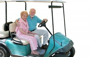 Golf carts are a fun and economical way to get around!